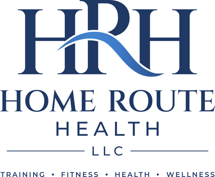 Home Route Health LLC. Training, fitness, health, wellness.